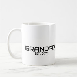 Taza De Café Abuelo Establecido Nuevo Regalo de Abuelo