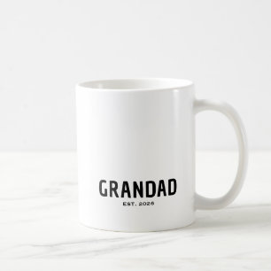 Taza De Café Abuelo Establecido Nuevo Regalo de Abuelo