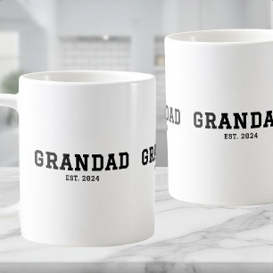 Taza De Café Abuelo Estableció Nuevo Regalo para Abuelo