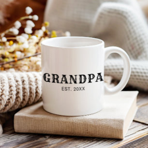 Taza De Café Abuelo Estableció Nuevo Regalo para Abuelo
