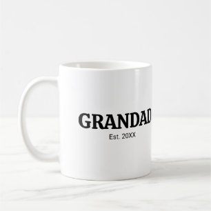 Taza De Café Abuelo Estableció Nuevo Regalo para Abuelo