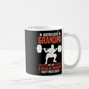 Taza De Café Abuelo Fitness Culturismo Gimnasio Abuelo Fitness