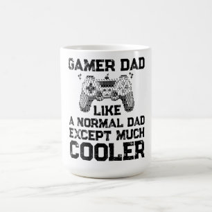 Taza De Café Abuelo Gamer Mucho Más Guay Frase Retro