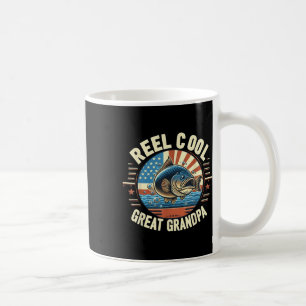 Taza De Café Abuelo genial pesca divertida padres de peces geni