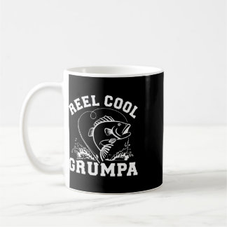 Taza De Café Abuelo Gruñón Genial para el Abuelo Pescador