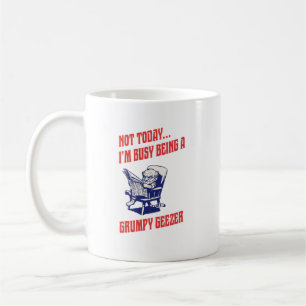 Taza De Café Abuelo Gruñón Ocupado