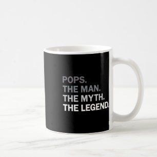 Taza De Café Abuelo Hombre Mito Leyenda Día del Padre Cumpleaño