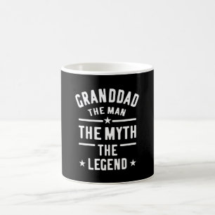 Taza De Café Abuelo La leyenda del mito del hombre