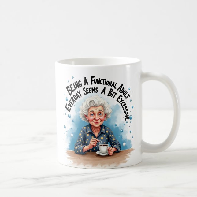 Taza De Café Abuelo moderno (Derecha)