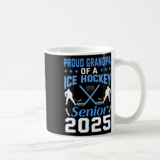 Taza De Café Abuelo Orgulloso De Un Senior De Hockey Sobre Hiel