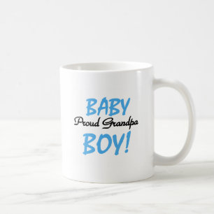 Taza De Café Abuelo Orgulloso, niño bebé, camisetas y regalos