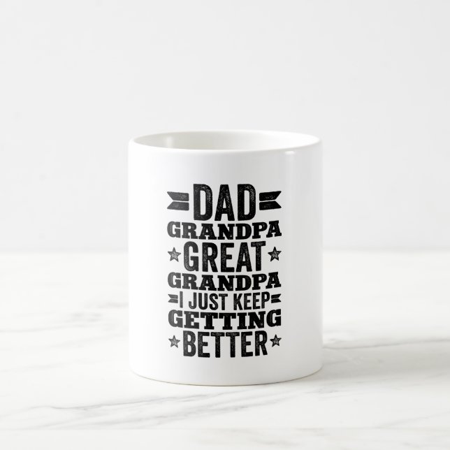 Taza De Café Abuelo papá abuelo Gran Abuelo Funerario Abuelo (Centro)