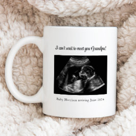 Taza De Café Abuelo para ser Navidades Invitación de embarazo