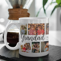 Abuelo Personalizado 12 Fotos Collage Café