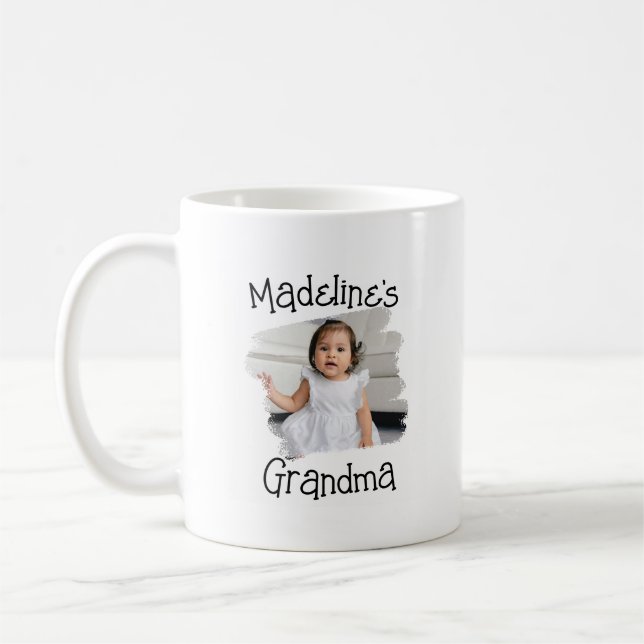 Taza De Café Abuelo personalizado, abuela, abuelo Mug (Izquierda)