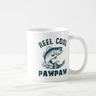 Taza De Café Abuelo Pescador de Papaya Genial Estilo Vintage Pa