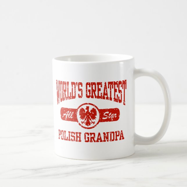 Taza De Café Abuelo polaco (Derecha)
