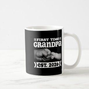 Taza De Café Abuelo por Primera Vez Nuevo Papá Est 2026 Camisa