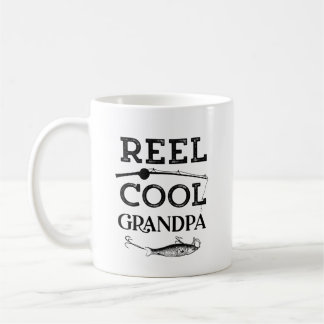 Taza De Café Abuelo Reel Guay Abuelo Funny Pun Abuelo Mens