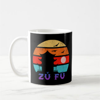 Taza De Café Abuelo Retro Sunset