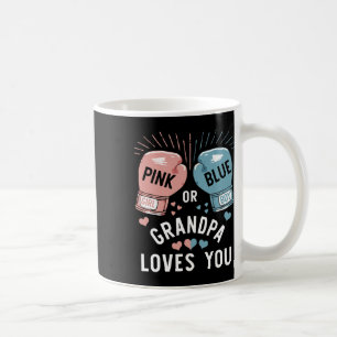 Taza De Café Abuelo Rosa O Azul Te Ama La Revolución Del Boxeo
