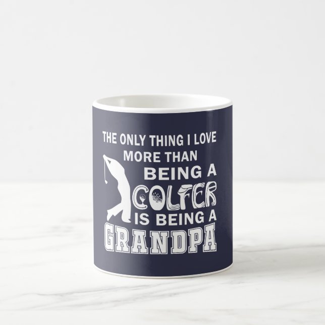 Taza De Café Abuelo sobre golf (Centro)