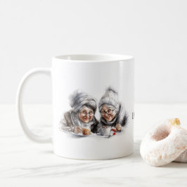 Taza De Café Abuelos, amigos, hermanas café Mug
