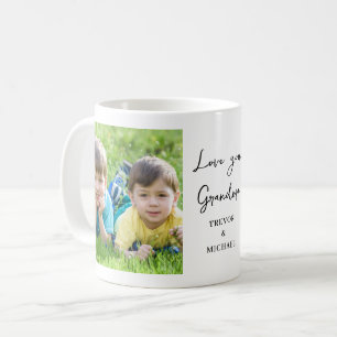 Taza De Café Abuelos de fotografía de la abuela