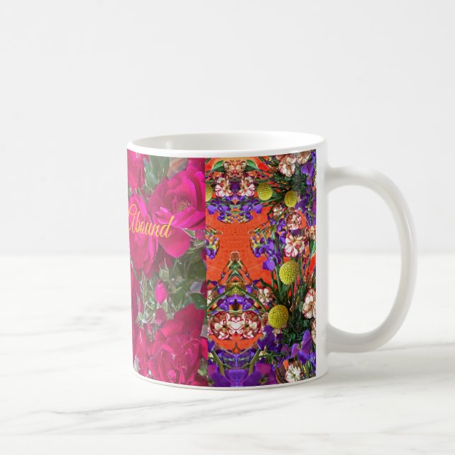 Taza De Café Abundan las bendiciones (Derecha)