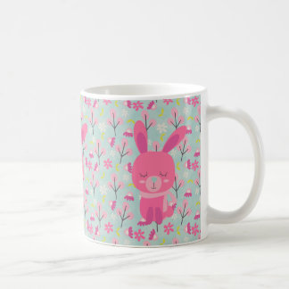 Taza De Café Abundantes y flores rosas