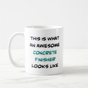 Taza De Café acabado de hormigón, impresionante