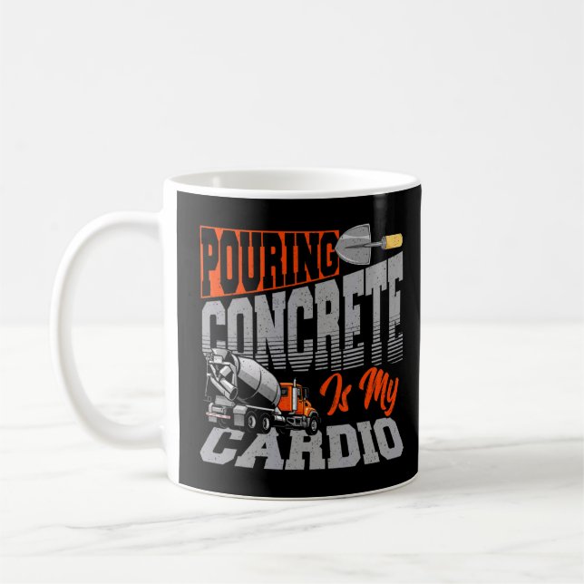 Taza De Café Acabador de concreto para un ventilador de constru (Izquierda)