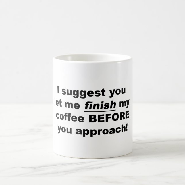 Taza De Café Acabe mi café (Centro)