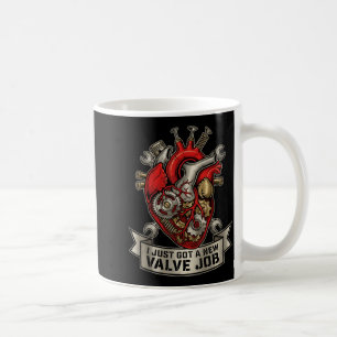 Taza De Café Acabo de recibir un nuevo trabajo de válvula Arte