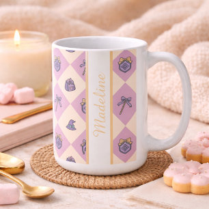 Taza De Café Academia de Magia Personalizada Escuela de Brujos 