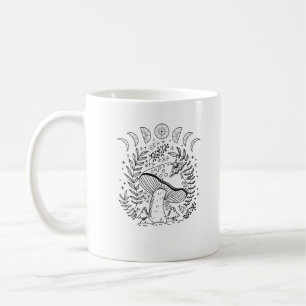 Taza De Café Academia Estética Goblincore Cottagecore Bruja M