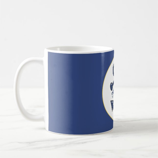 Taza De Café Academia Marina Mercante Mug (Izquierda)