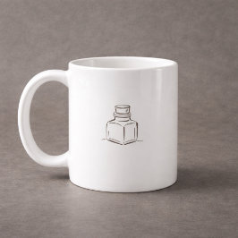 Taza De Café Academia Oscura – Arte de Libros Antiguos | Regalo
