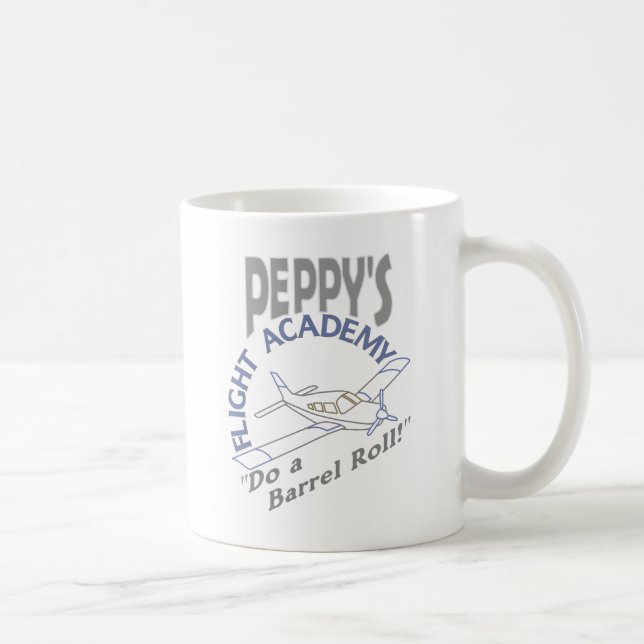 Taza De Café Academia Peppy del vuelo (Derecha)