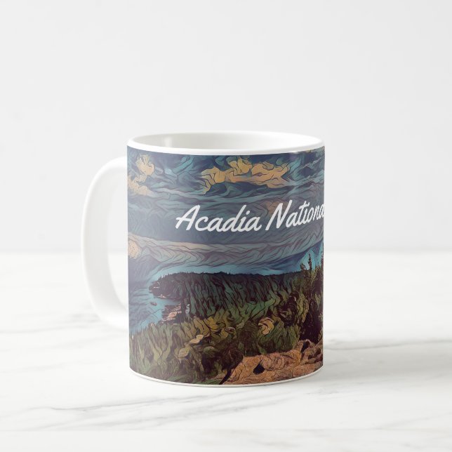 Taza De Café Acadia Sky Mug (Anverso izquierdo)