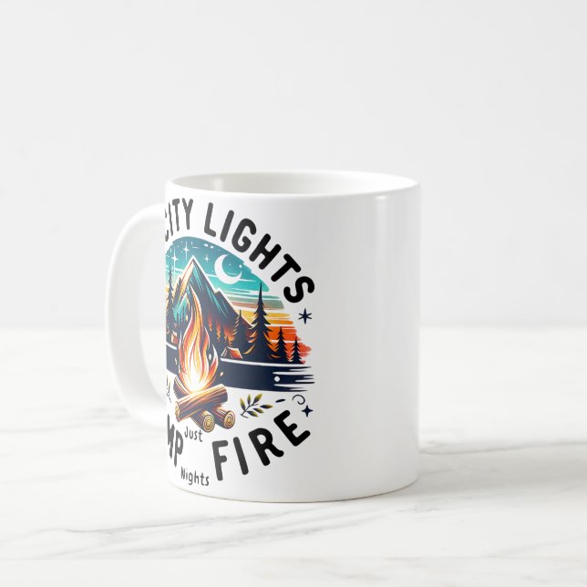 Taza De Café Acampada (Anverso izquierdo)