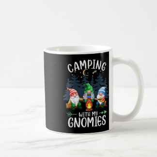 Taza De Café Acampar con mis Gnomies divertido Gnome Camp Mujer