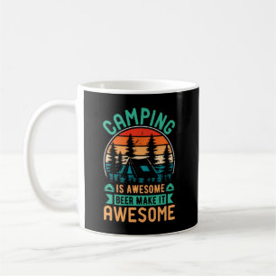 Taza De Café Acampar es increíble, la cerveza lo hace increíble
