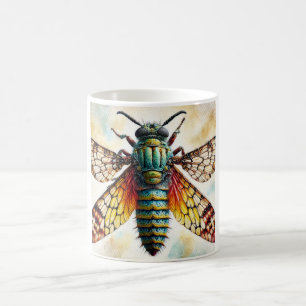 Taza De Café Acanthometropus painting 090824IREF205 - Watercolo