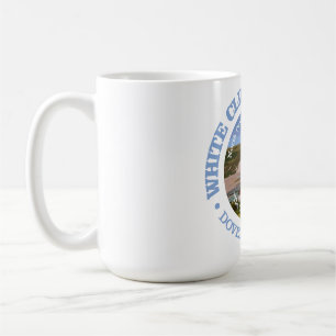 Taza De Café Acantilados blancos de Dover (rd)