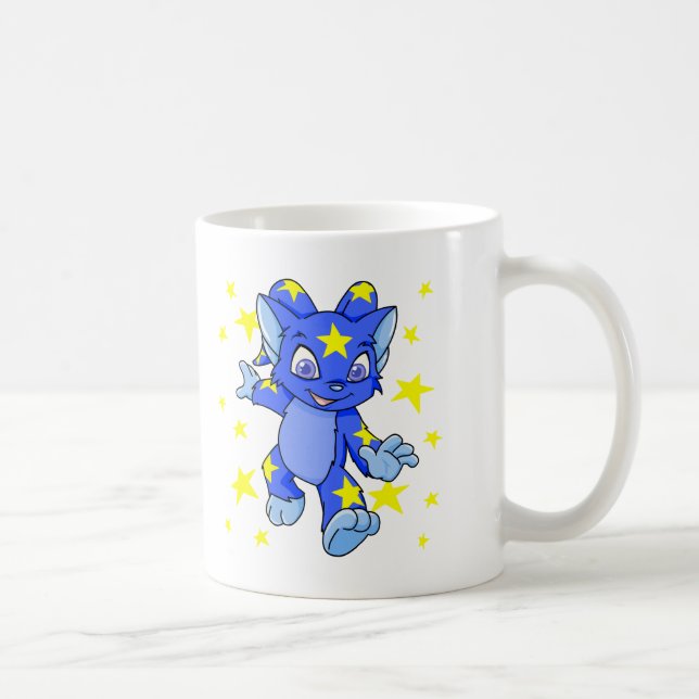Taza De Café Acara estrellado emocionado con la explosión de la (Derecha)