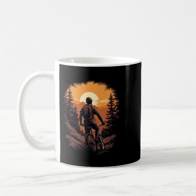 Taza De Café Accesorios para bicicletas de montaña Ciclismo MTB (Izquierda)