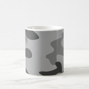 Taza De Café Accesorios para gris de camuflaje