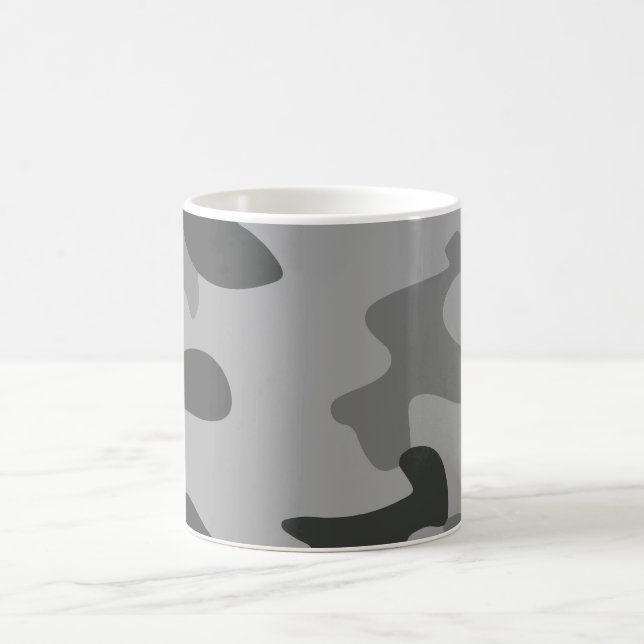 Taza De Café Accesorios para gris de camuflaje (Centro)