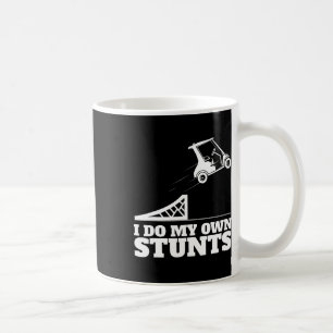 Taza De Café Accidente de Carrito de Golf Hago Mis Propios Truc